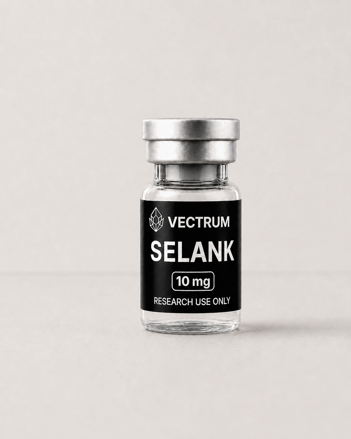 Selank 10 mg research product by Vectrum Peptides